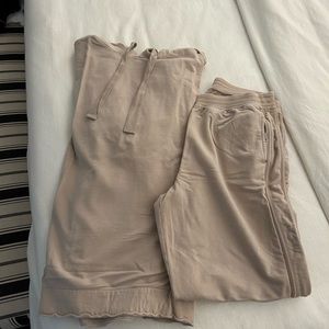 Aerie Desert Jogger and Sweatshirt Matching Set Size M
